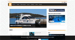 Desktop Screenshot of diving-shark.hr